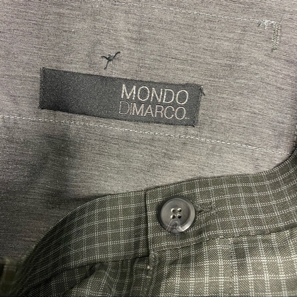 NEW Mondo Di Marco Black Slim Fit Mens Dress Pants - Picture 8 of 12